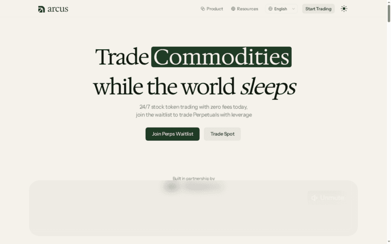 Arcus Review 2026: Stock Token DEX, Wallet Flow, Perps Gate, and Points Campaign