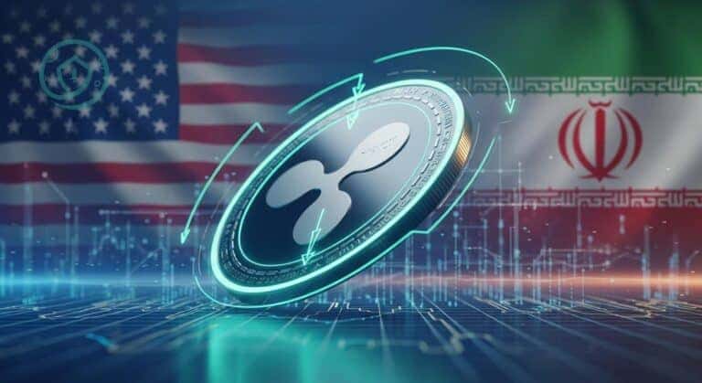 XRP falls as US–Iran tensions spur risk-off; March signals