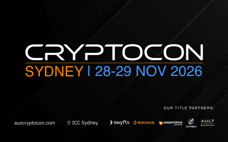 CRYPTOCON SYDNEY RETURNS TO ICC SYDNEY WITH FREE GENERAL ADMISSION FOR 2026