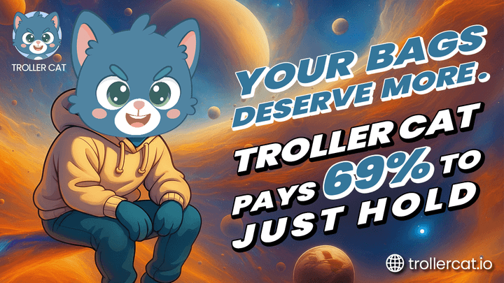 Troller Cat Surges Ahead of Bonk and Dogecoin
