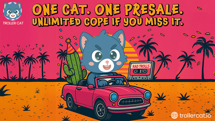 Troller Cat Presale Gains Momentum.