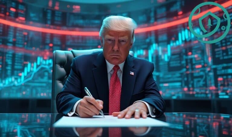 Trump Signs GENIUS Act, Regulating U.S. Stablecoins