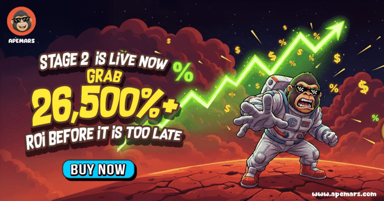 Top 100x Meme Coin Presale – APEMARS Stage 2 Rockets with 1 Billion Tokens Sold, as SPX6900 and Fartcoin Gain Momentum