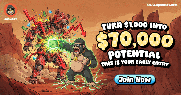 $7K Into $491K? APEMARS $APRZ Stage 9 Presale Surges Toward $0.0055 Listing Price as Dogecoin and SNEK Trade