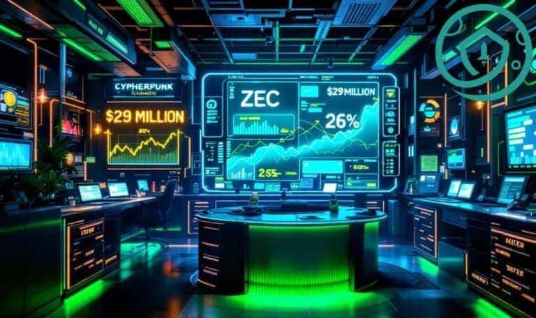Cypherpunk Increases ZEC Holdings to Near 2% of Supply