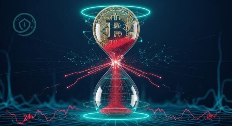 Bitcoin faces 24h liquidations amid leveraged positioning