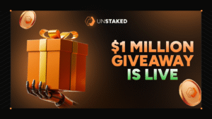 Unstaked Dominates Presale Buzz with $1M Giveaway as ADA Holds and LINK Falls