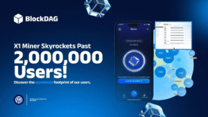 XRP Price Crash Worsens, Tron Targets $0.35 as BlockDAG X1 App Gets 2M Miners