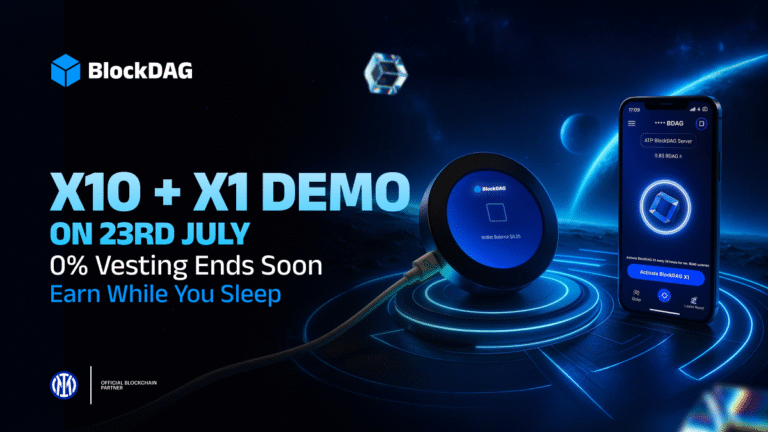 BlockDAG’s 10x Mining Demo, PENGU Rally, & LINK Price Target