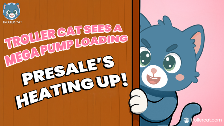 Best Crypto Presale to Buy: Troller Cat Surges as Brett Drops and Bonk Gains.
