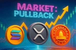 Market Pullback Fuels Presale Demand — Solana, XRP & MAGACOIN FINANCE on Top