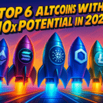 Top 6 Altcoins With 10x Potential for 2025 Gains