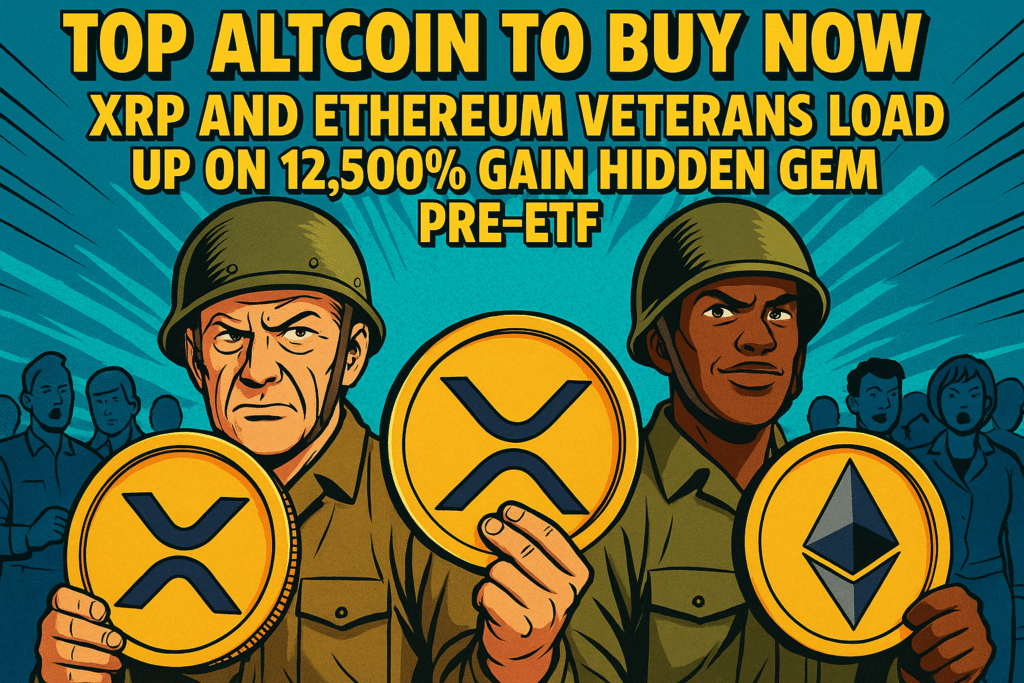 Top Altcoin to Buy Now — XRP and Ethereum Veterans Load Up on 12,500% Gain Hidden Gem Pre-ETF 1 Top Altcoin to Buy Now: XRP and Ethereum Investors Eye Hidden Gem