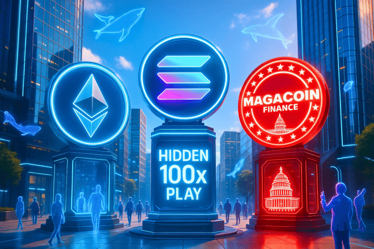 Ethereum, Solana Rebound as Whales Return — MAGACOIN FINANCE Gains Investor Focus