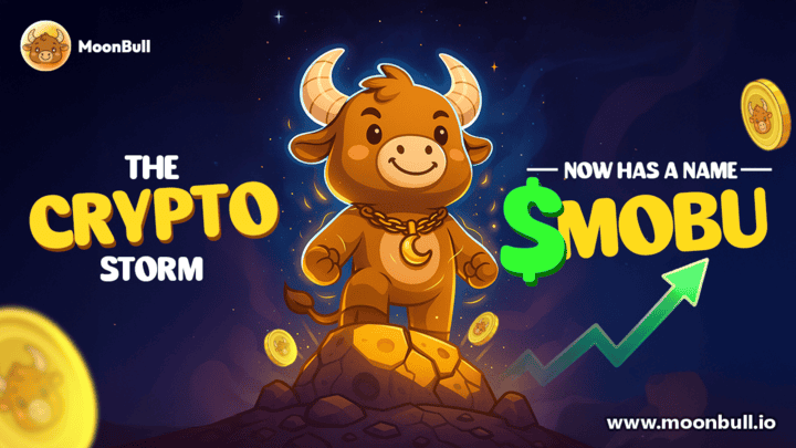 Promotional banner for MoonBull