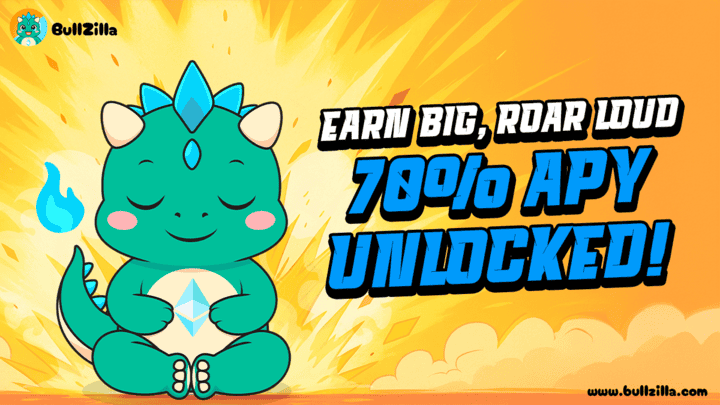 Colorful advertisement for BullZilla