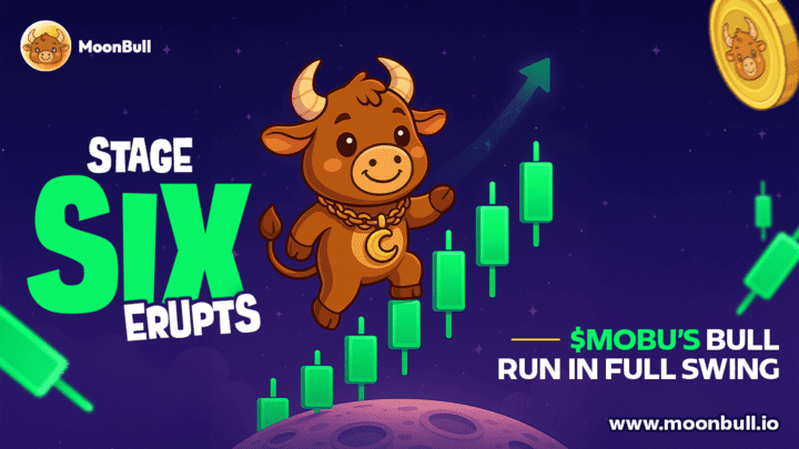 Bear Markets Don’t Scare Bulls: Analysts Call MoonBull the Top Meme Coin Presale to Buy Now as BZIL and CULEX Gain Momentum 4 MoonBull promoting a presale event