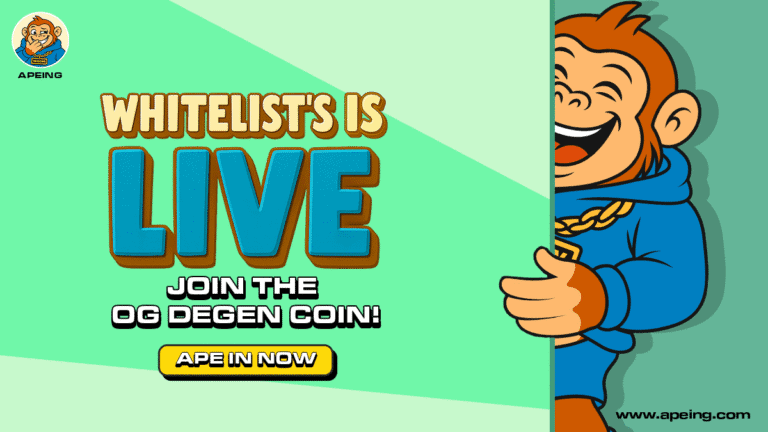 $Pengu Pops 8% And $Pepe Eyes A 350% Rally As Apeing ($APEING) Leads The Upcoming Meme Coin Presale Hype