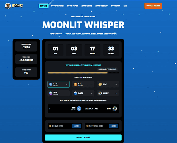 Is the Cheapest Meme Coin to Buy Also the Best? A Look at $NNZ's Token Presale Value 3 Why Noomez Coin Delivers More Than Its Price Suggests