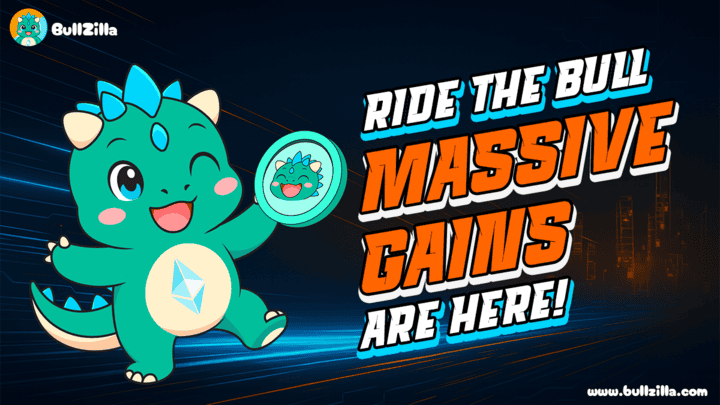 Crypto Market Shake-Up: Why BullZilla Leads Among Shiba Inu And Apecoin as The Top Meme Coin To Invest In November 2025 4 Colorful advertisement for BullZilla