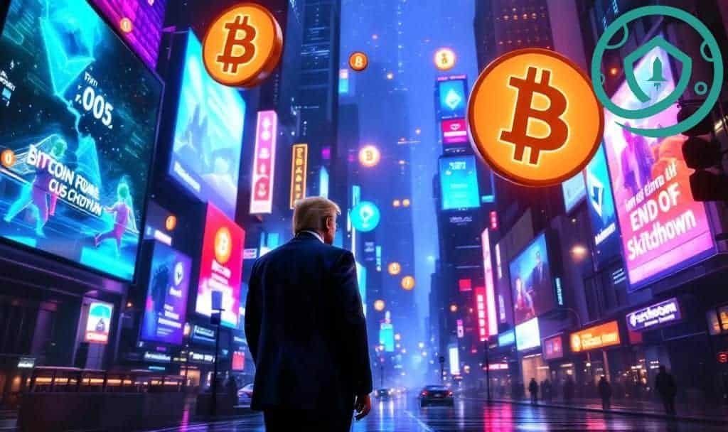 Trump Ends Shutdown; Cryptos Surge Following Market Optimism