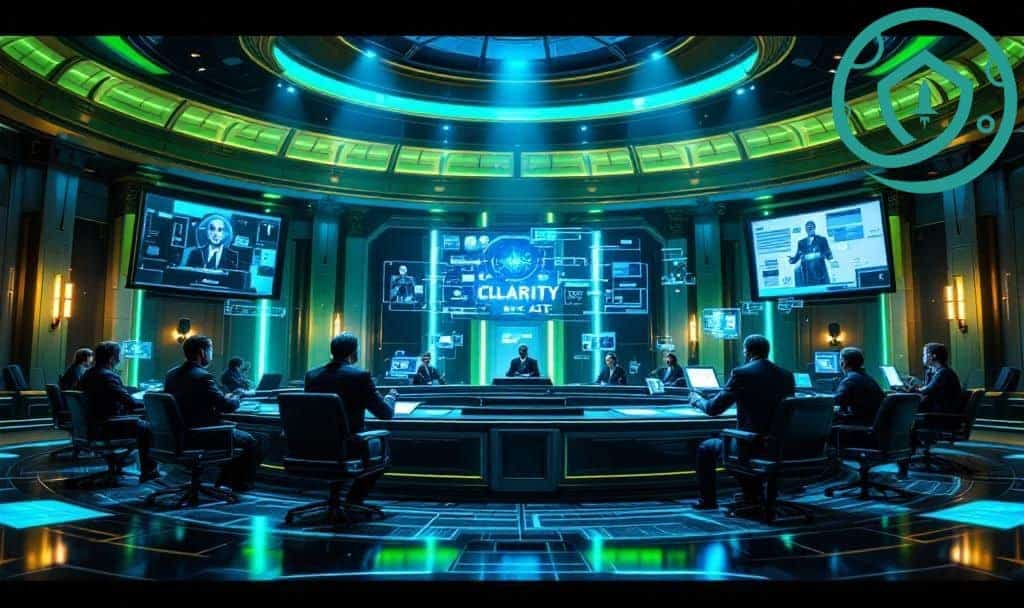 Bipartisan Senators Convene for CLARITY Act Discussions