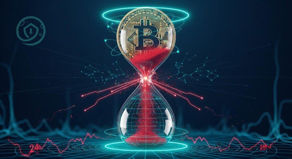 Bitcoin-faces-24h-liquidations-amid-leveraged-positioning