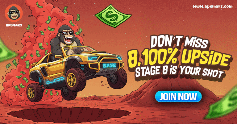 Missed Cardano and Avalanche? APEMARS is the Next 100x Crypto Coin with 8,169% Return for the Next Crypto Bull Run, Don’t Miss It