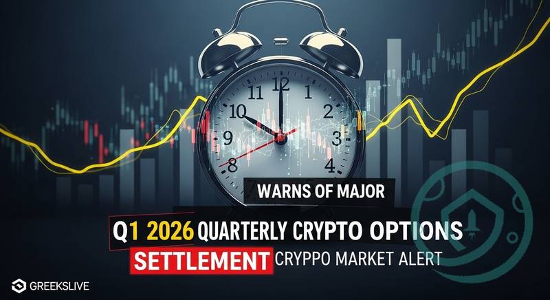 Greekslive Warns of Major Q1 2026 Quarterly Options Settlement Tomorrow | Crypto Market Alert