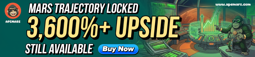 Top 5 Meme Coins: APEMARS Leads as the Best Crypto Presale to Buy Now With 3,600% ROI Potential 3 image 4