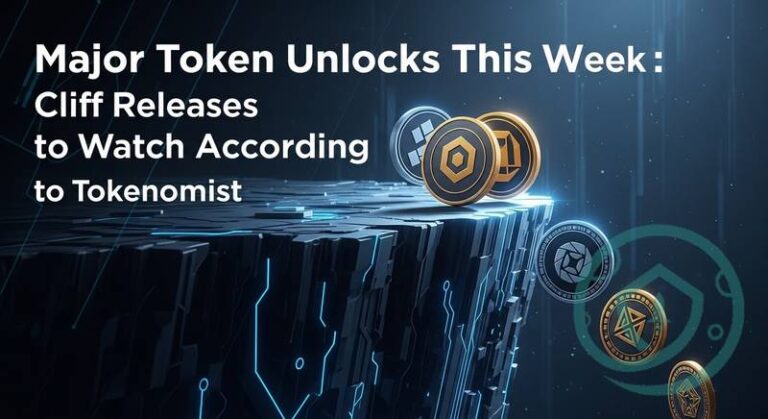 Major Token Unlocks This Week: Cliff Releases to Watch According to Tokenomist
