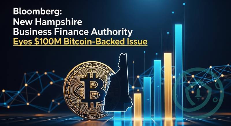 Bloomberg: New Hampshire Business Finance Authority Eyes $100M Bitcoin-Backed Issue