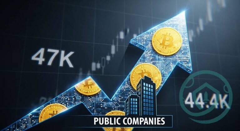 Public Companies Added 47K BTC in March 2026 as Strategy Bought 44.4K