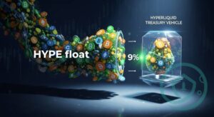 Hyperliquid Treasury Vehicles Hold Nearly 9% of HYPE Float