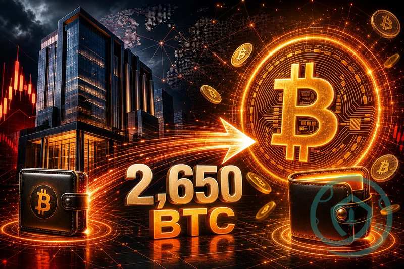 Lookonchain Says Trump Media Transferred 2,650 BTC in Second Major 2026 Move