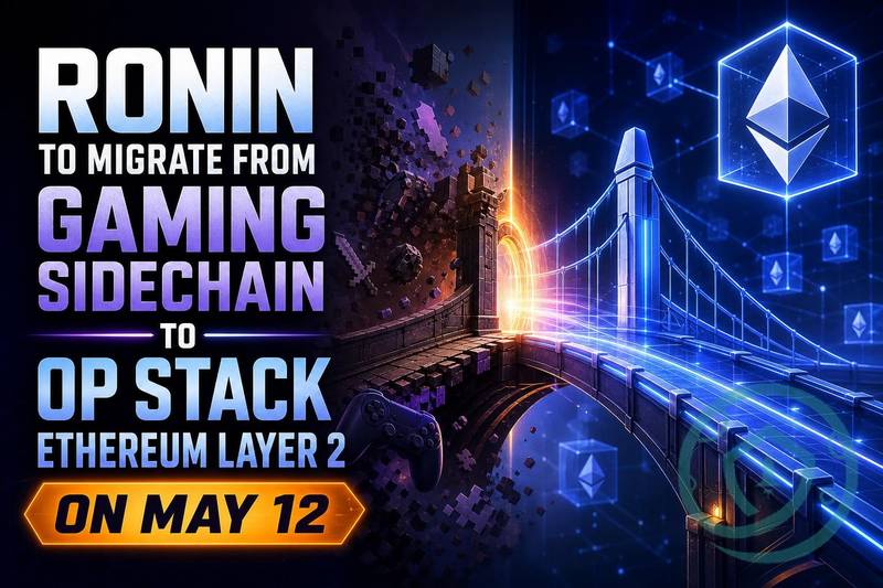 Ronin to Migrate From Gaming Sidechain to OP Stack Ethereum Layer 2 on May 12