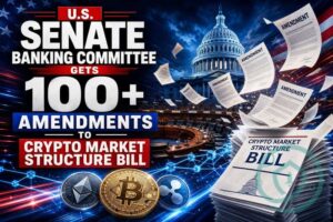 U.S. Senate Banking Committee Gets 100+ Amendments to Crypto Market Structure Bill