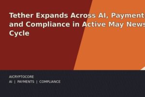 Tether Expands Across AI, Payments and Compliance in Active May News Cycle