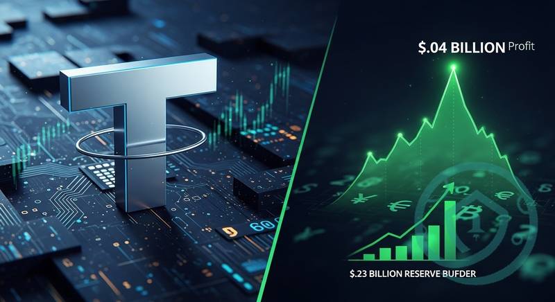 Tether Reports $1.04 Billion Q1 Profit as Reserve Buffer Hits $8.23 Billion