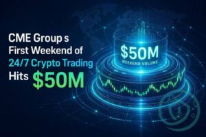CME Group’s First Weekend of 24/7 Crypto Trading Hits 0M Thumbnail