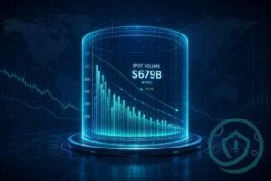 Crypto Exchange Spot Volume Falls to 79B in April Thumbnail