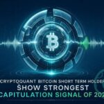CryptoQuant: Bitcoin Short-Term Holders Show Strongest Capitulation Signal of 2026 Thumbnail