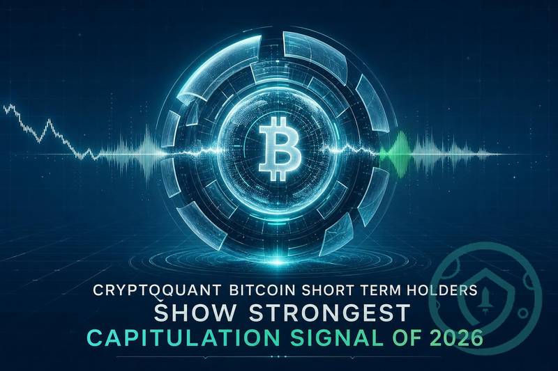 CryptoQuant: Bitcoin Short-Term Holders Show Strongest Capitulation Signal of 2026 Thumbnail