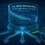 U.S. Spot Bitcoin ETFs See .72B Weekly Outflows: SoSoValue Data Thumbnail